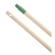Fass Natural Green wooden mop handle threaded 130 cm