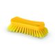 Igeax hand-held ergonomic scrubbing brush yellow
