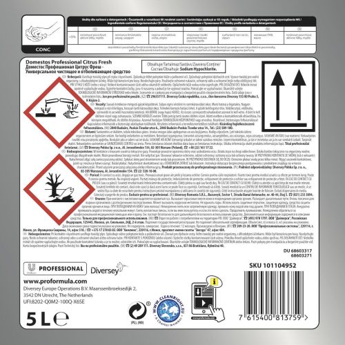 Domestos Prof. Citrus fresh (5L)