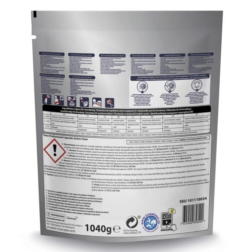 Omo Pro Formula Active Clean 3in1 Kapszula 80 db-os