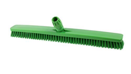 Aricasa floor cleaning brush short bristle 60cm wide green 0.75mm