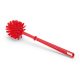 Igeax cylindrical brush with handle red diameter 80mm