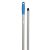 Igeax Aluminium nyél menetes 140cm-es 23,5 mm vastag kék
