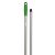 Igeax Aluminium nyél menetes 140cm-es 23,5 mm vastag zöld