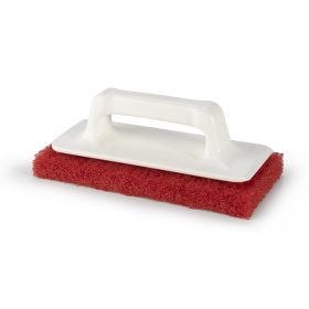 Igeax scrubber with hand holder red