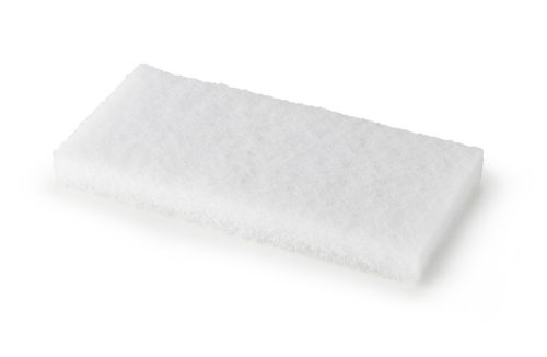 Aricasa scrubbing pad white