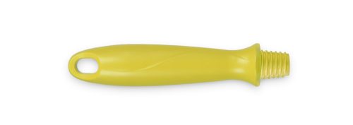 Igeax egykezes menetes nyél, sárga, 15cm, lehúzóhoz, csőkeféhez