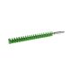 Igeax pipe and glass cleaning head, diameter 19mm, length 23cm, green
