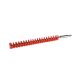 Igeax pipe and glass cleaning head, diameter 19mm, length 23cm, red