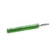 Igeax pipe and glass cleaning head, diameter 25mm, length 23cm, green