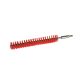 Igeax pipe and glass cleaning head, diameter 25mm, length 23cm, red