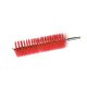 Igeax pipe and glass cleaning head, diameter 50mm, length 23cm, red