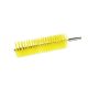 Igeax pipe and glass cleaning head, diameter 50mm, length 23cm, yellow