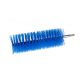 Igeax pipe and glass cleaning head, diameter 64mm, length 23cm, blue