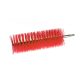 Igeax pipe and glass cleaning head, diameter 64mm, length 23cm, red