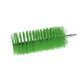 Igeax pipe and glass cleaning head, diameter 76mm, length 23cm, green