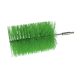 Igeax pipe and glass cleaning head, diameter 100mm, length 23cm, green