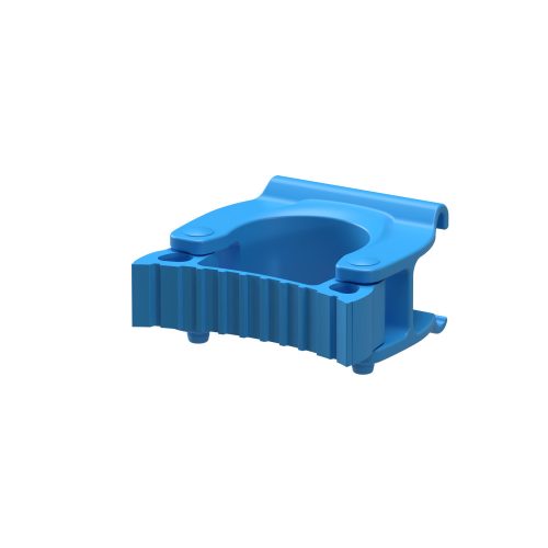 Aricasa 2-piece wall holder blue diameter: 20-30mm