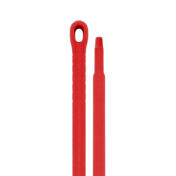 Aricasa Monoblock plastic handle 130cm, diameter 32/22mm red