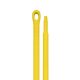 Aricasa Monoblock plastic handle 130cm, diameter 32/22mm yellow