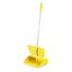 Aricasa plastic tipping dustpan white