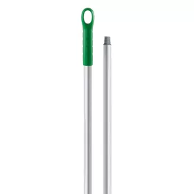   Igeax élelmiszeripari aluminium nyél menetes 150cm-es 25 mm átmérőjű, zöld