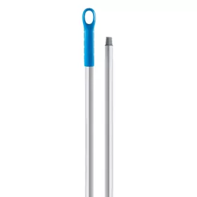   Igeax élelmiszeripari aluminium nyél menetes 130cm-es 25 mm átmérőjű, kék 