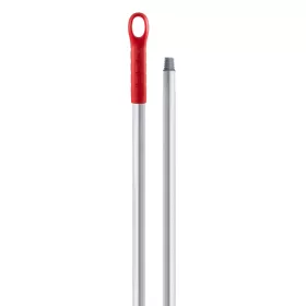   Igeax élelmiszeripari aluminium nyél menetes 130cm-es 25 mm átmérőjű, piros