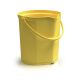Igeax élelmiszeripari vödör 12L, skálázott, sárga