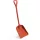 Lopata industrie alimentara Igeax mare 350x150x1100mm rosie