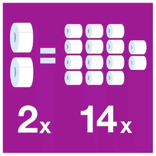 Tork Premium Mini Jumbo, extra puha toalettpapír 19cm átm. - 3 rétegű, hófehér, 120m (Karton - 12 tek)