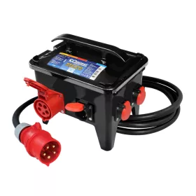   Commel prijenosni razdjelnik struje 1xCEE 32A 2xCEE 16A 5x schuko 