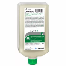   GREVEN SOFT K kéztisztító, haj- és testtisztító lágyflakonban 2000 ml