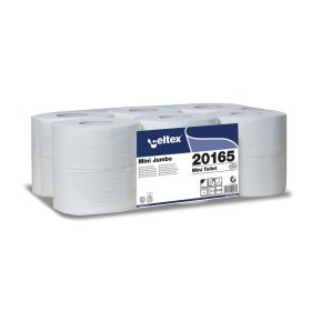   Celtex Mini toaletni papir 2 sloja, celuloza, 160m, 12 rola/skupljaj