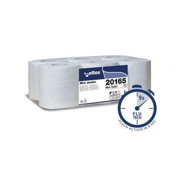   Celtex Mini toilet paper 2 layers, cellulose, 160m, 12 rolls/shrink