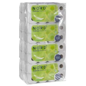   NORD Profi line Essentials kistekercses toalettpapír 2 rétegű fehér 8x 8 tekercs (1 zsák)