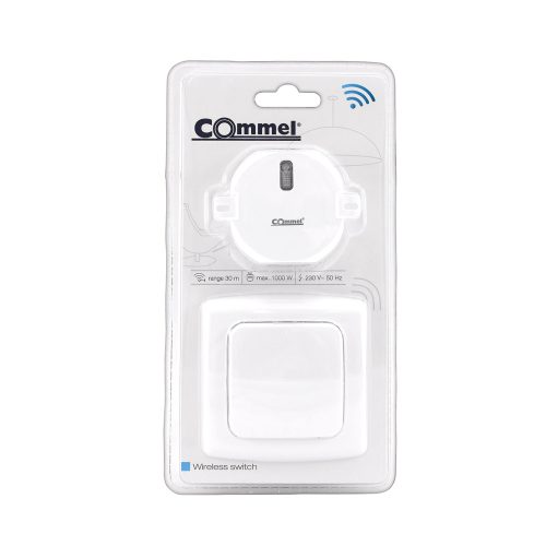 Commel bežični prekidač bijeli
