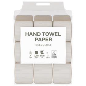   Satino Wepa Prestige V skladaný uterák na ruky 2 vrstvový, celulóza, 24x21 cm, 4032 listov/vrecko