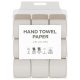 Satino Wepa Prestige V skladaný uterák na ruky 2 vrstvový, celulóza, 24x21 cm, 4032 listov/vrecko