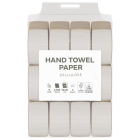   Satino Wepa Prestige V skladaný uterák na ruky 2 vrstvový, celulóza, 24x21 cm, 4032 listov/vrecko