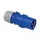 Commel CEE ștecher industrial basculant IEC 309 16 A 250 V ~ 3P IP44