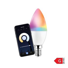 Commel Led-Glühbirne Wifi 5,5W C37, E14 RGB 3000K-6500K
