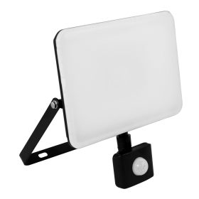   Commel LED reflektor 50 W 5400 lm, 4000K s pohybovým senzorom, káblová priechodka IP65