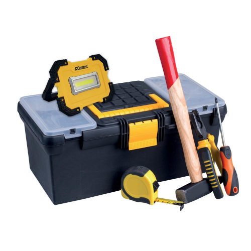 Commel LED reflektor 10W, prenosný, na batérie, 1000 lumenov