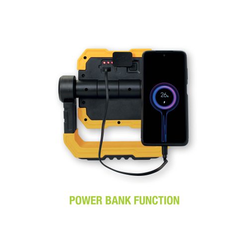 Commel LED reflektor 10W, prijenosni, na baterije, 900 lumena