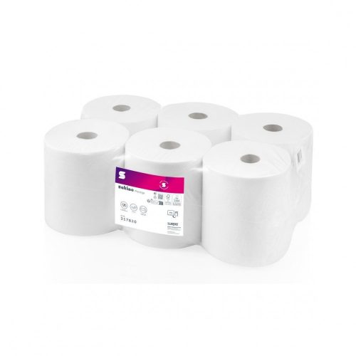 Satino Wepa Prestige roll hand towel 2 layers, cellulose, white, 150m, 6 rolls/shrink for automatic dispenser