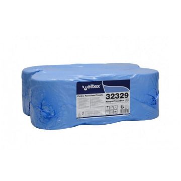   Celtex Maxipull Trend blue cellulose, 2 layers, 108m, 450 sheets, 20x24cm, 6 rolls/shrink