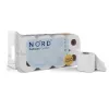 Olala Pure White rolă de hârtie igienică 3 straturi albă 10 role, 8 pachete/pungă