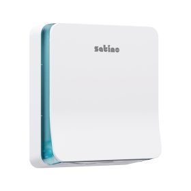 Wepa mini Z, W, interfold, multifold hajtogatott kéztörlő adagoló, ABS műanyag, fehér