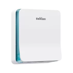   Satino Wepa Mini Z distribuitor de prosoape de mână pliat, plastic ABS, alb